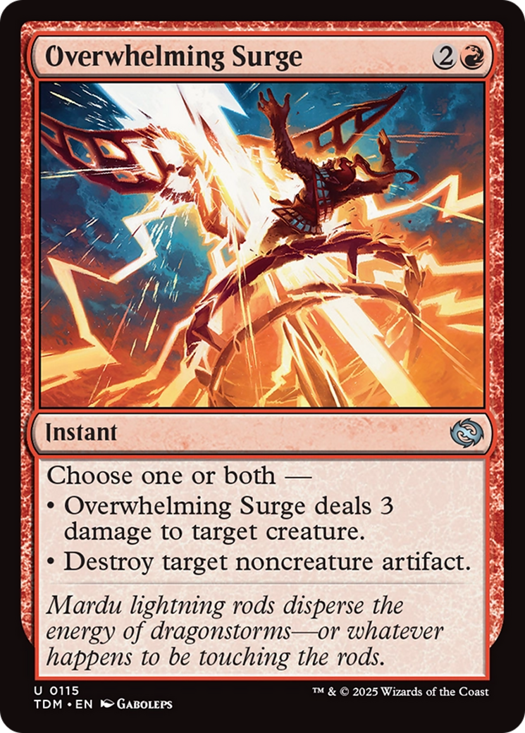 Image of Overwhelming Surge [Tarkir: Dragonstorm]