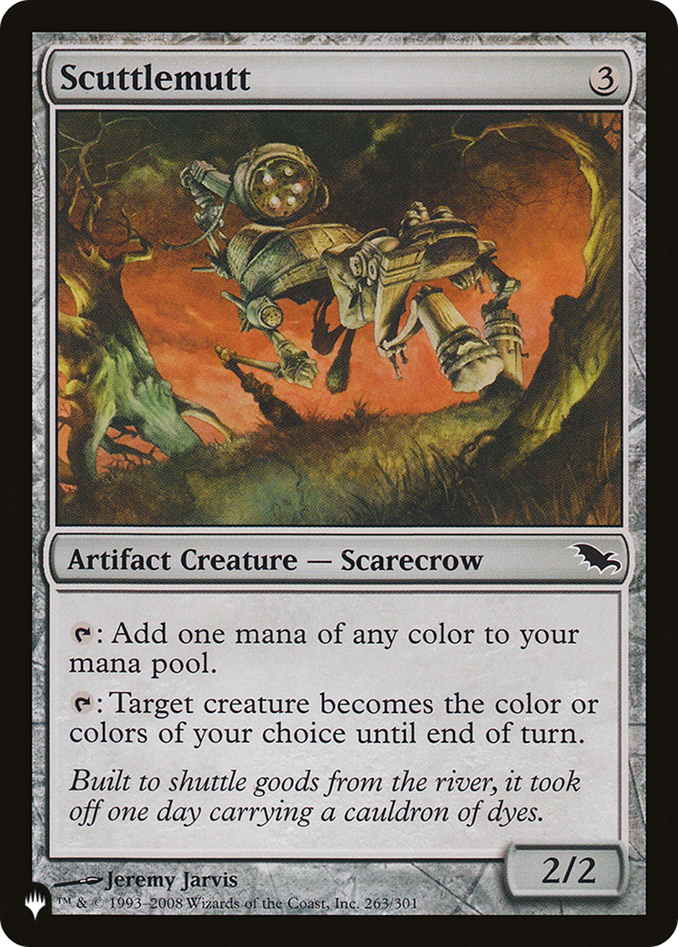 Image of Scuttlemutt [The List]