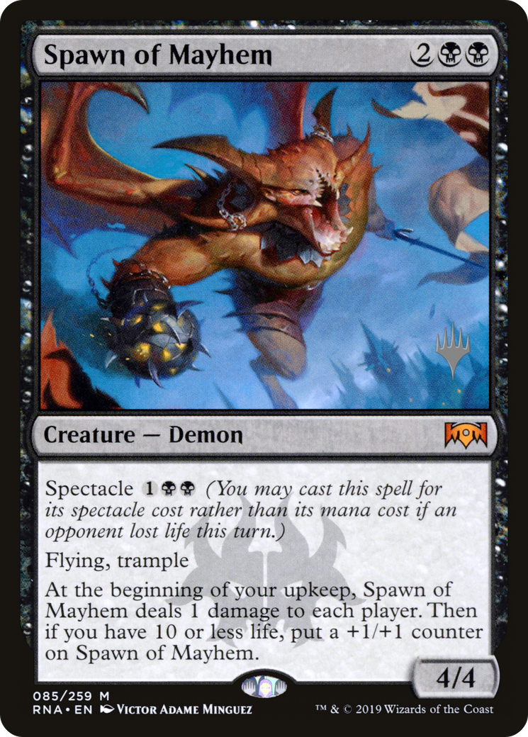 Image of Spawn of Mayhem (Promo Pack) [Ravnica Allegiance Promos]
