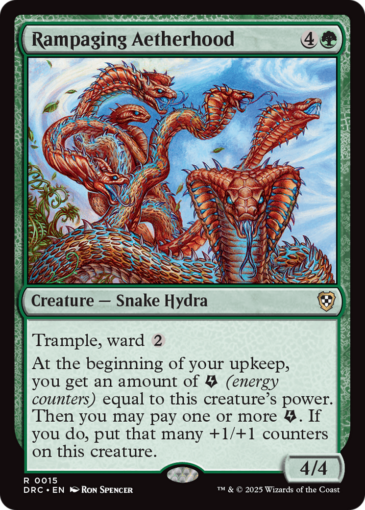 Image of Rampaging Aetherhood [Aetherdrift Commander]