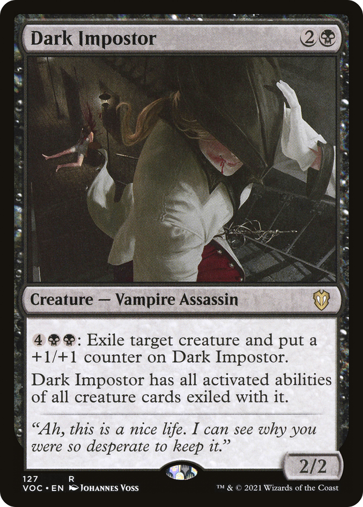Image of Dark Impostor [Innistrad: Crimson Vow Commander]
