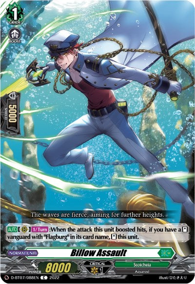 Image of Billow Assault (D-BT07/088EN) [Raging Flames Against Emerald Storm]