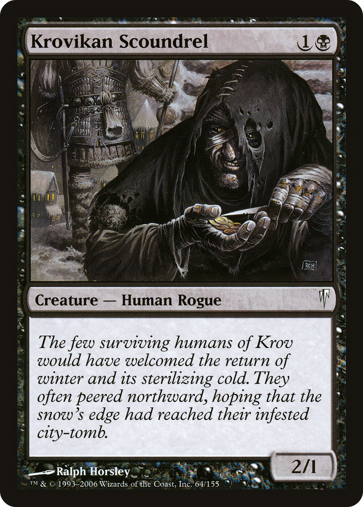 Image of Krovikan Scoundrel [Coldsnap]