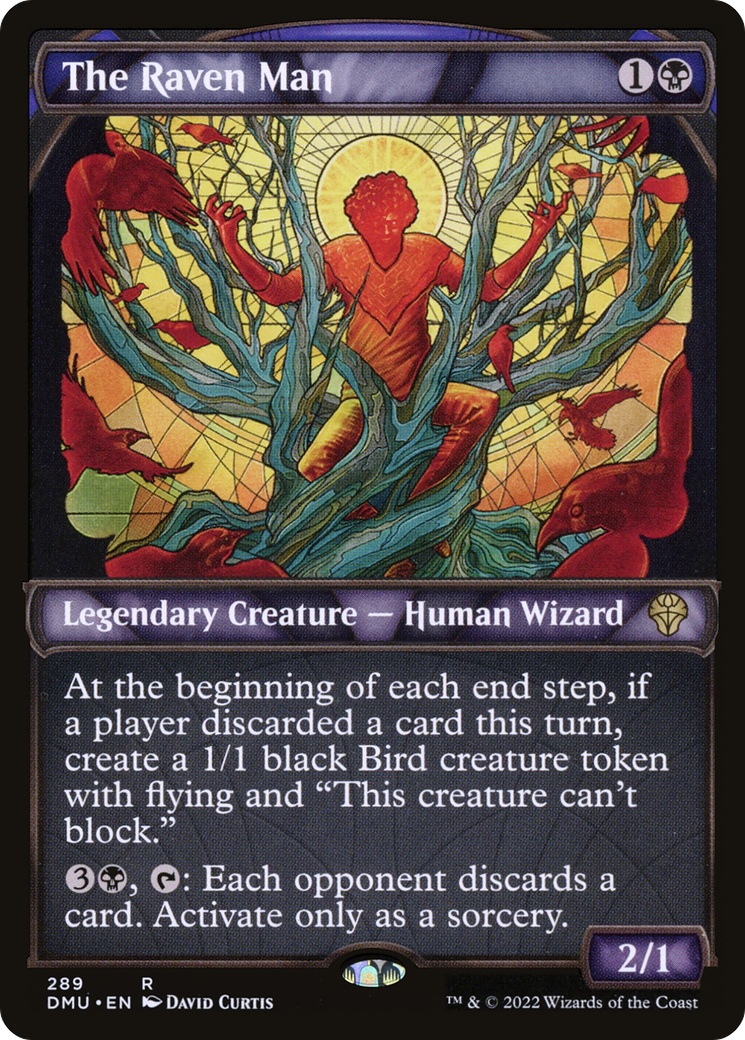 Image of The Raven Man (Showcase) [Dominaria United]