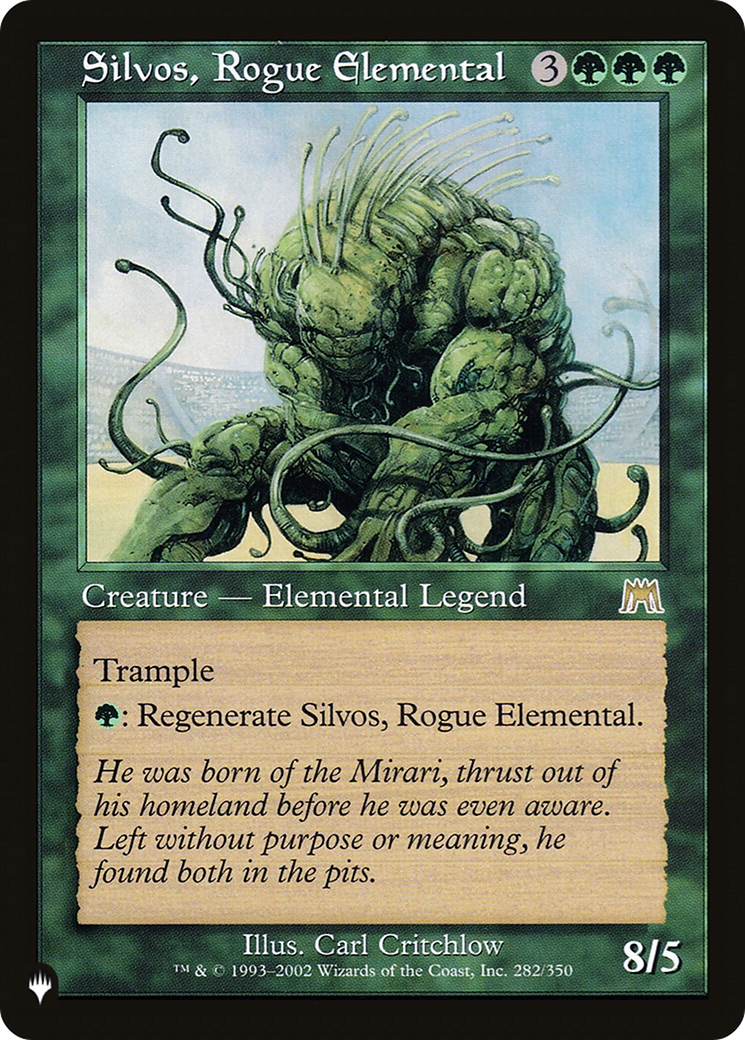 Image of Silvos, Rogue Elemental [The List]