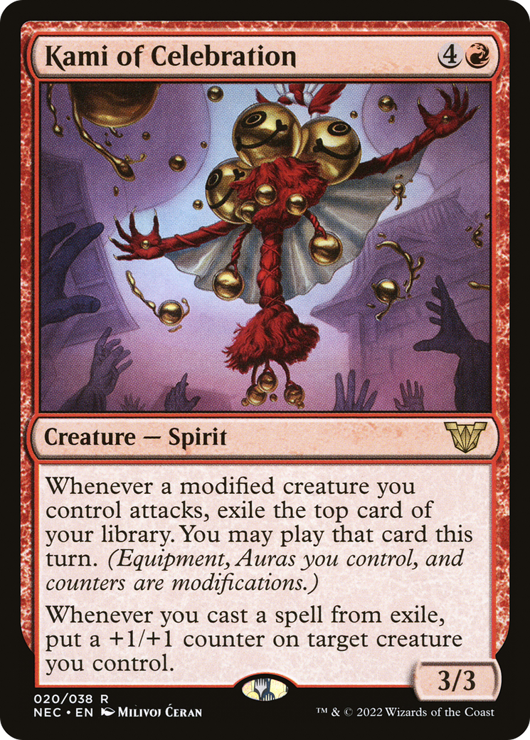 Image of Kami of Celebration [Kamigawa: Neon Dynasty Commander]