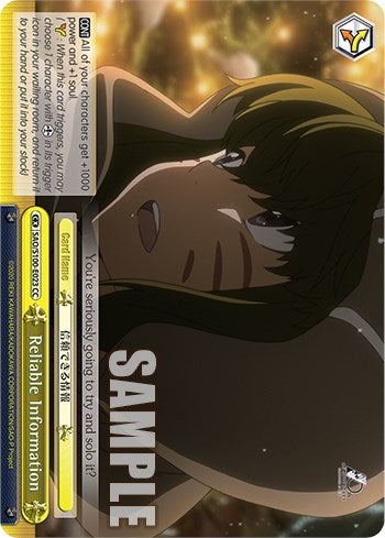 Image of Reliable Information [Sword Art Online Animation 10th Anniversary]