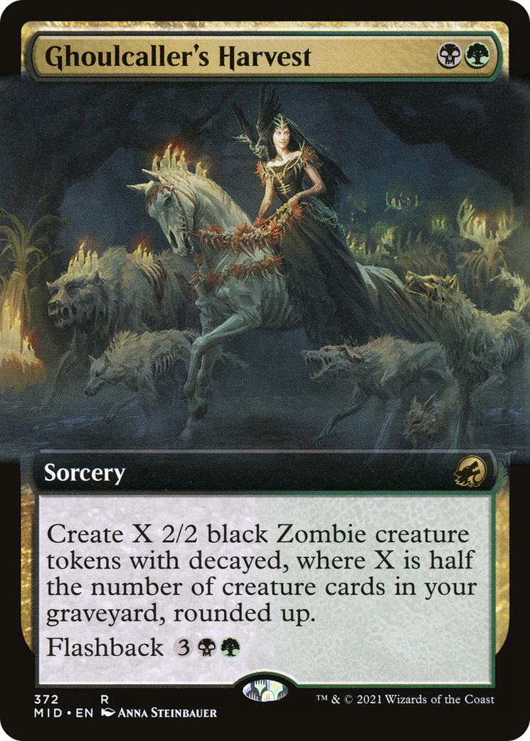 Image of Ghoulcaller's Harvest (Extended Art) [Innistrad: Midnight Hunt]