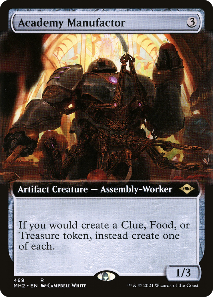Image of Academy Manufactor (Extended Art) [Modern Horizons 2]