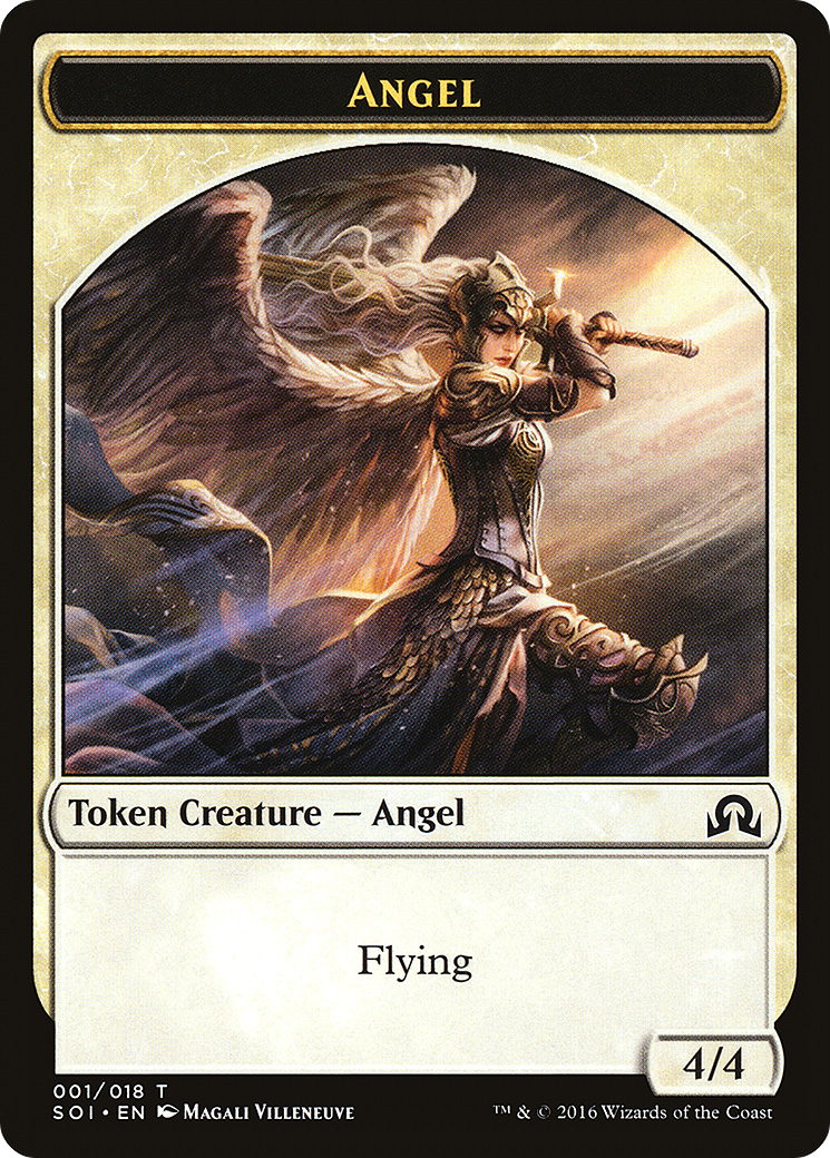Image of Angel Token [Shadows over Innistrad Tokens]