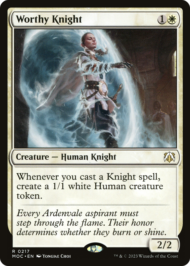 Image of Worthy Knight [March of the Machine Commander]