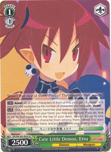 Image of Cute Little Demon, Etna (DG/EN-S03-E052 R) [Disgaea]