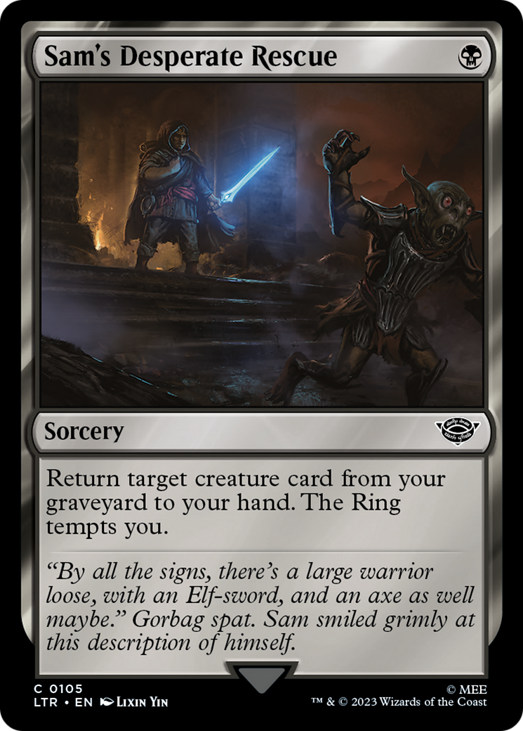 Image of Sam's Desperate Rescue [The Lord of the Rings: Tales of Middle-Earth]