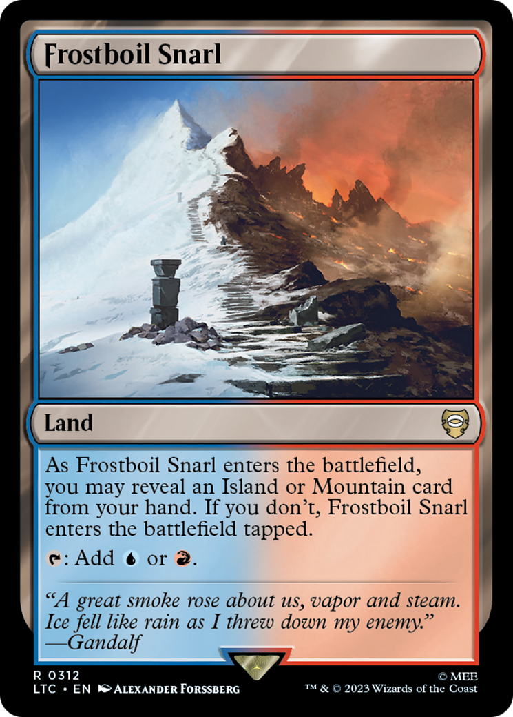 Image of Frostboil Snarl [The Lord of the Rings: Tales of Middle-Earth Commander]