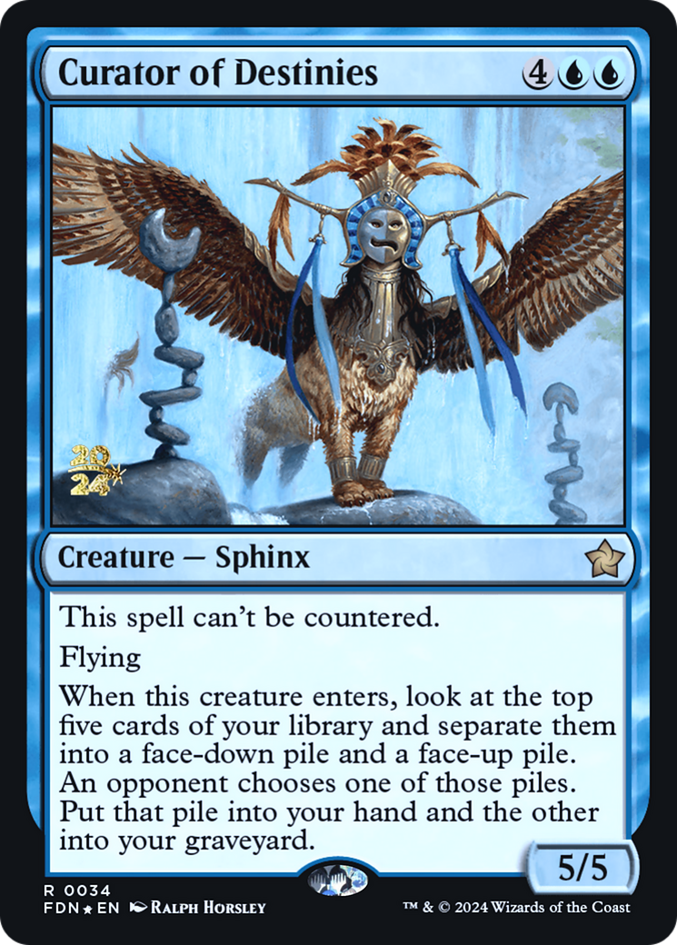 Image of Curator of Destinies [Foundations Prerelease Promos]