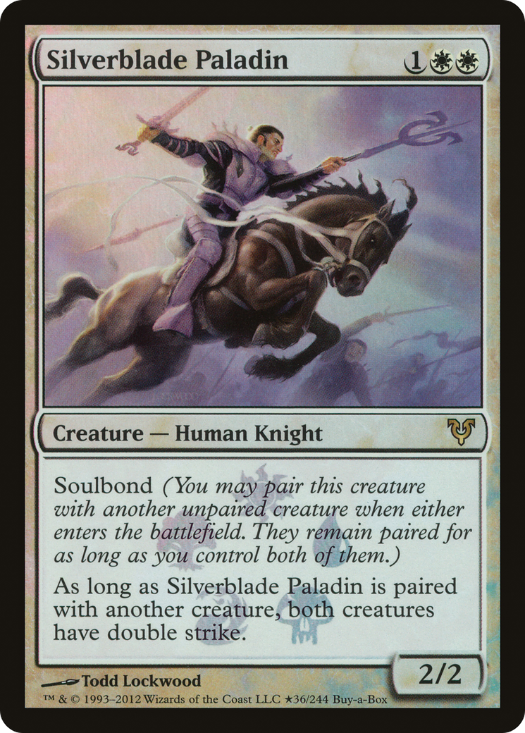 Image of Silverblade Paladin (Buy-A-Box) [Avacyn Restored Promos]