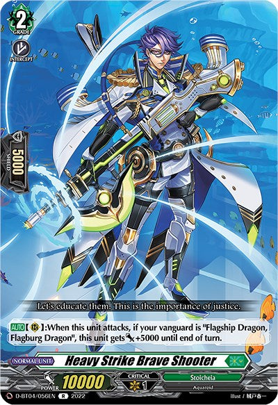 Image of Heavy Strike Brave Shooter (D-BT04/056EN) [Awakening of Chakrabarthi]