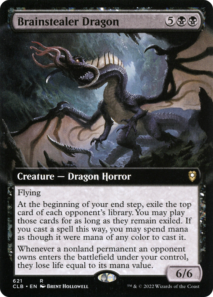 Image of Brainstealer Dragon (Extended Art) [Commander Legends: Battle for Baldur's Gate]