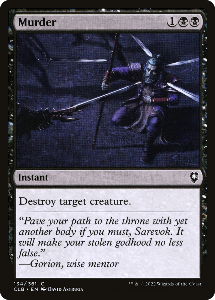 Image of Murder [Commander Legends: Battle for Baldur's Gate]