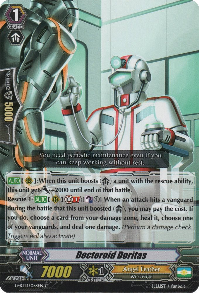 Image of Doctoroid Doritas (G-BT13/058EN) [Ultimate Stride]