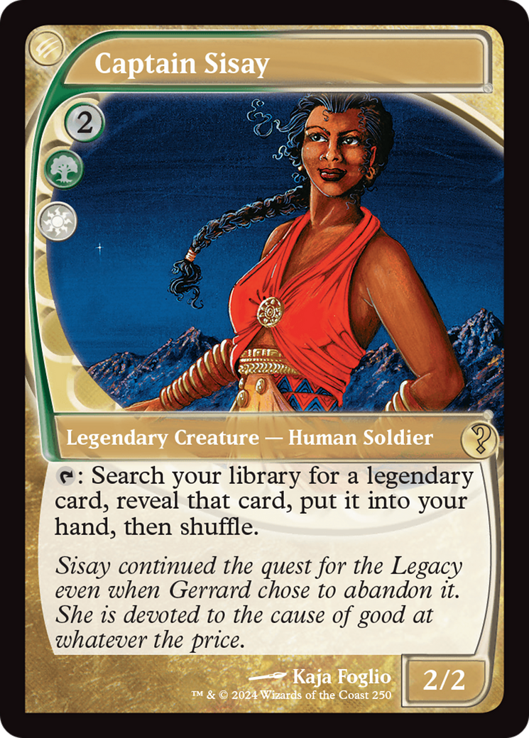 Image of Captain Sisay (Future Sight) [Mystery Booster 2]