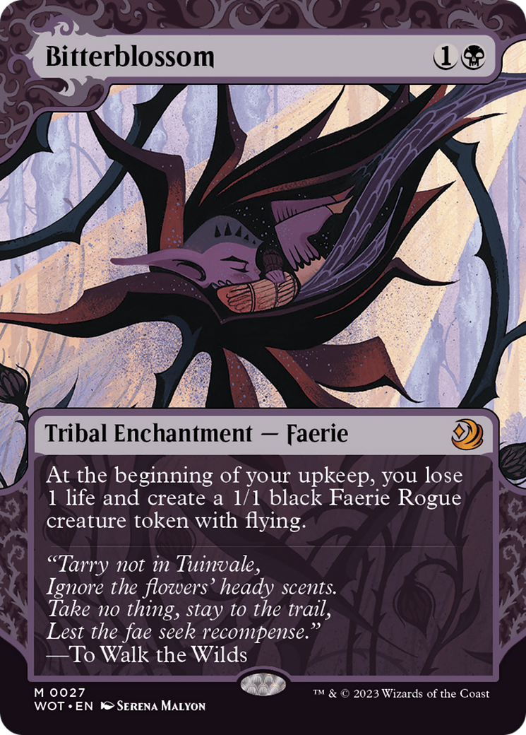 Image of Bitterblossom [Wilds of Eldraine: Enchanting Tales]