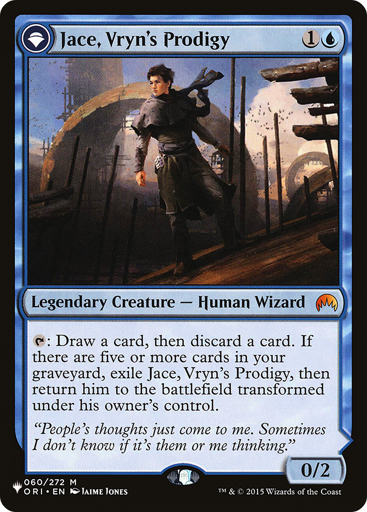 Image of Jace, Vryn's Prodigy // Jace, Telepath Unbound [Secret Lair: From Cute to Brute]