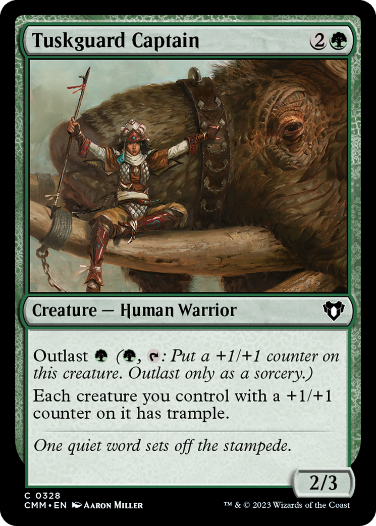 Image of Tuskguard Captain [Commander Masters]