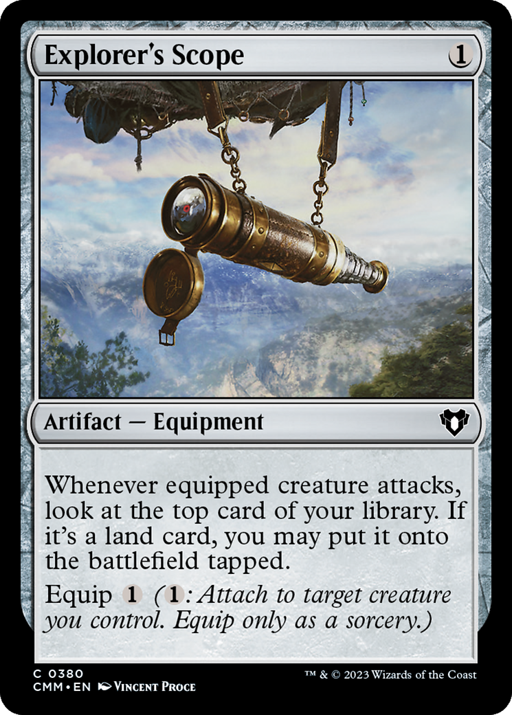 Image of Explorer's Scope [Commander Masters]