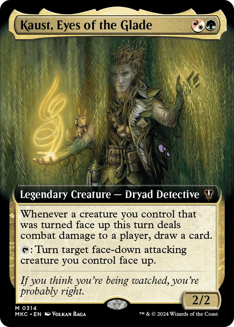 Image of Kaust, Eyes of the Glade (Extended Art) [Murders at Karlov Manor Commander]