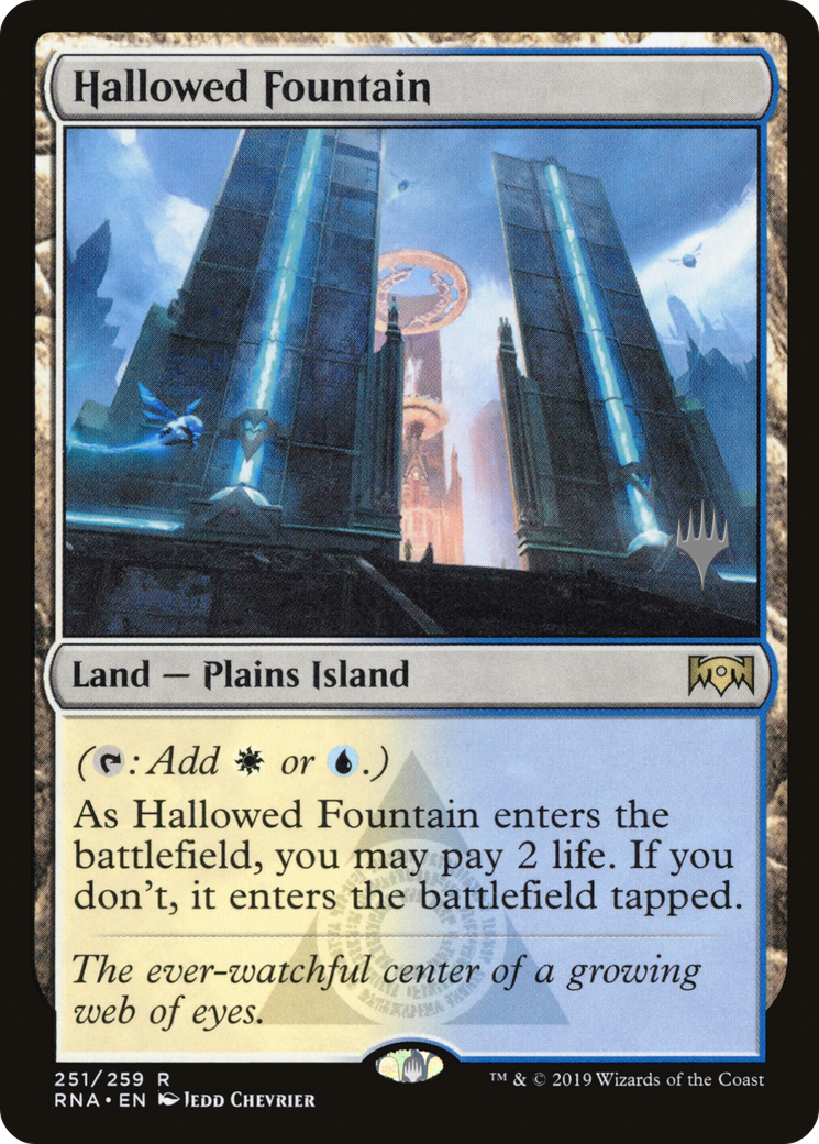 Image of Hallowed Fountain (Promo Pack) [Ravnica Allegiance Promos]