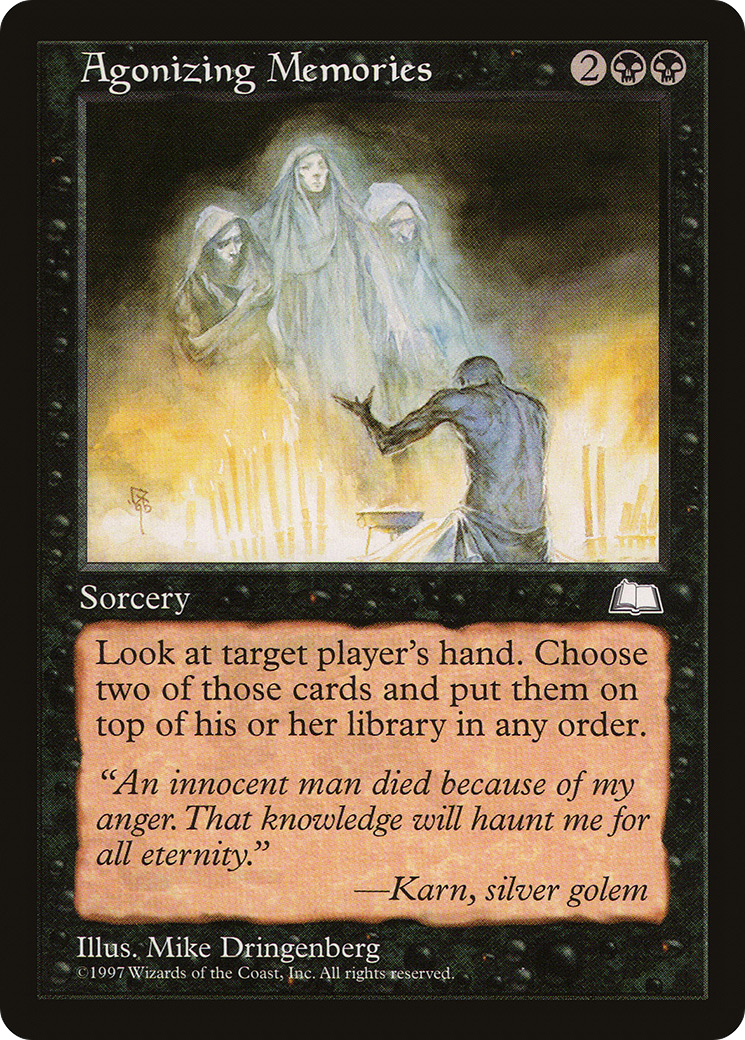 Image of Agonizing Memories [Weatherlight]
