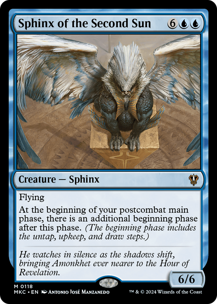 Image of Sphinx of the Second Sun [Murders at Karlov Manor Commander]