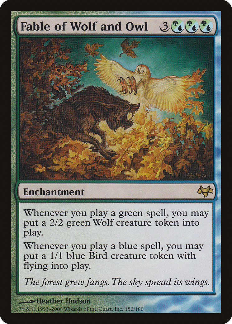 Image of Fable of Wolf and Owl [Eventide]