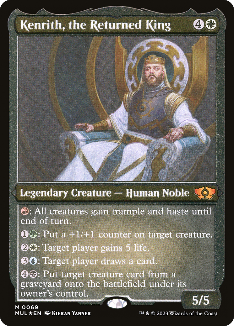 Image of Kenrith, the Returned King (Foil Etched) [Multiverse Legends]
