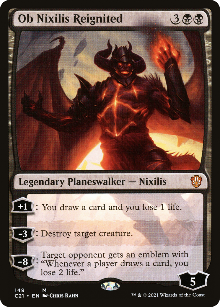 Image of Ob Nixilis Reignited [Commander 2021]