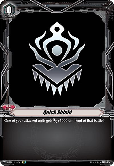 Image of Quick Shield (Nubatama) (V-BT11/SP28EN) [Storm of the Blue Cavalry]