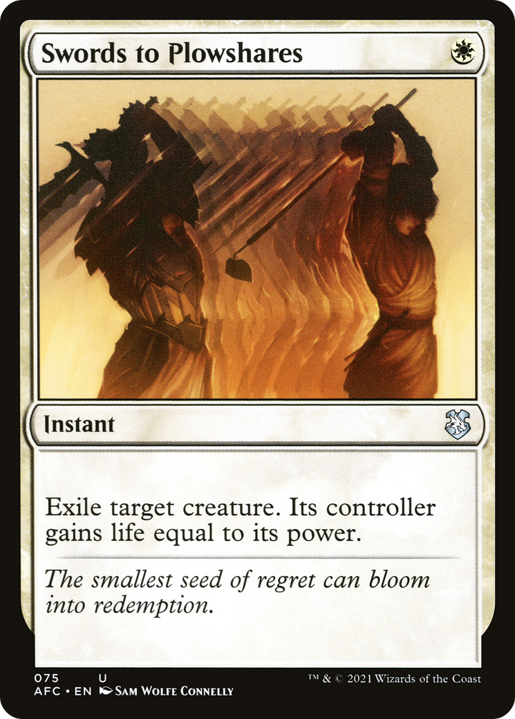 Image of Swords to Plowshares [Dungeons & Dragons: Adventures in the Forgotten Realms Commander]