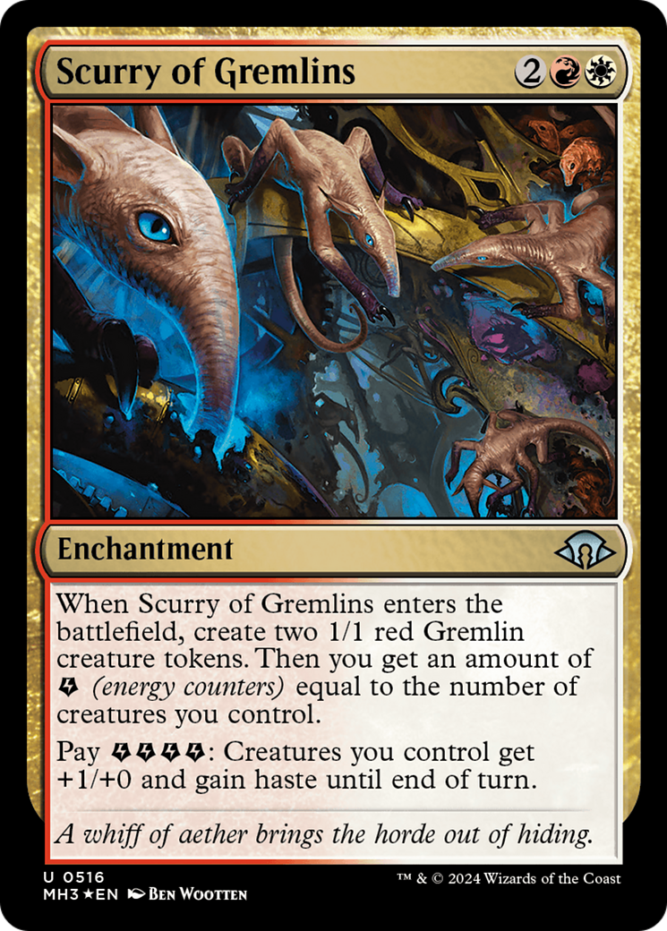 Image of Scurry of Gremlins (Ripple Foil) [Modern Horizons 3]