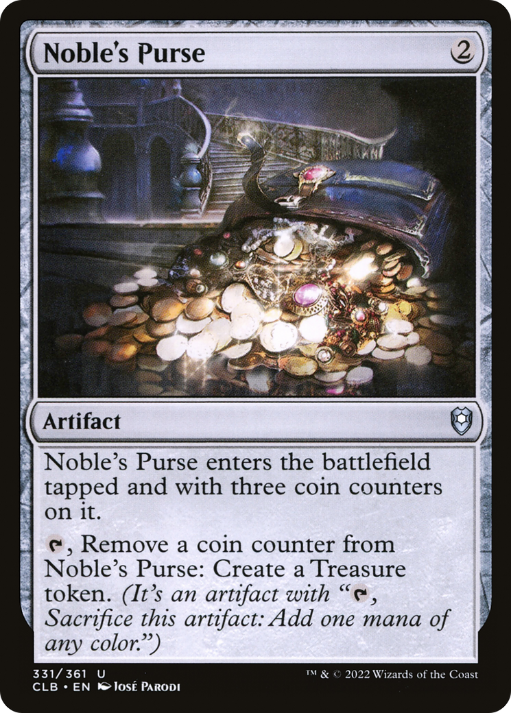 Image of Noble's Purse [Commander Legends: Battle for Baldur's Gate]