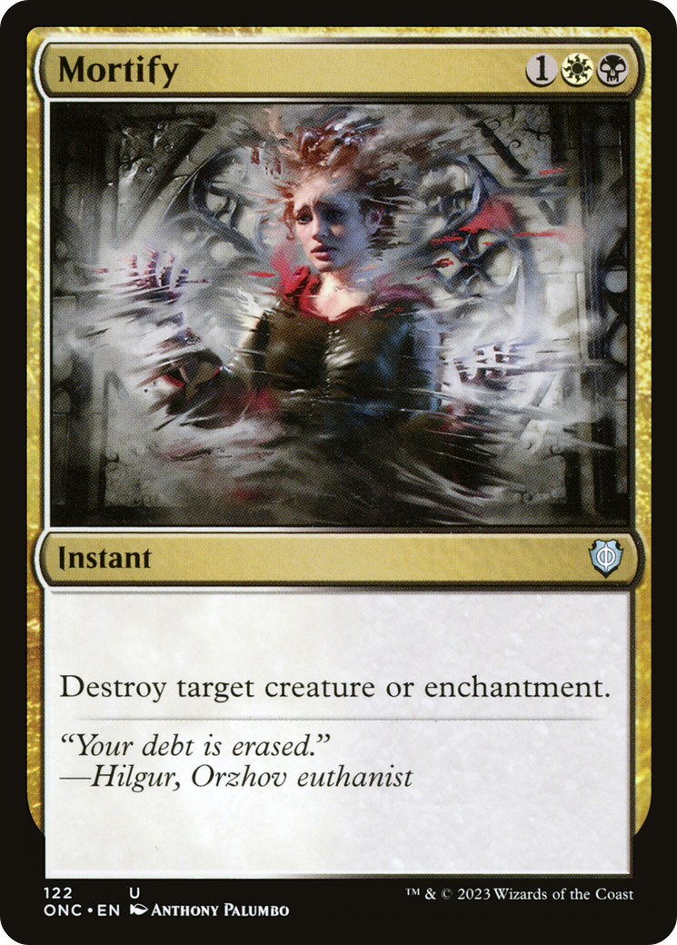 Image of Mortify [Phyrexia: All Will Be One Commander]