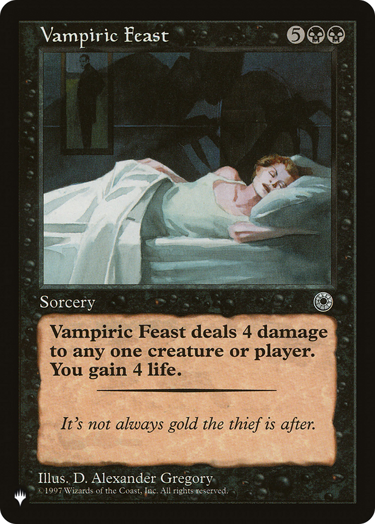 Image of Vampiric Feast [The List]