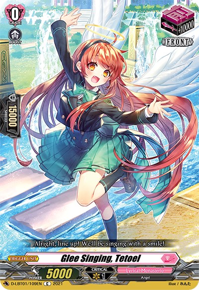 Image of Glee Singing, Tetoel (D-LBT01/109EN) [Lyrical Melody]