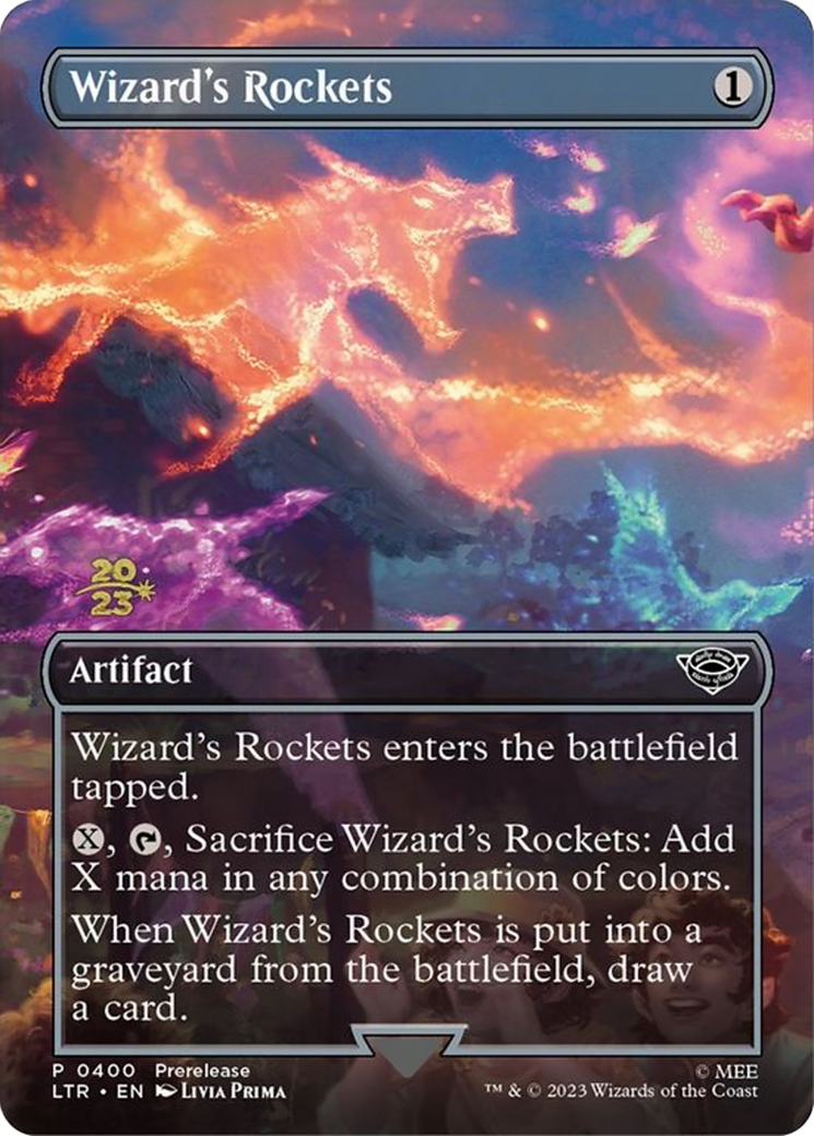 Image of Wizard's Rockets [The Lord of the Rings: Tales of Middle-Earth Prerelease Promos]