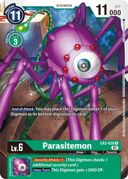 Image of Parasitemon [EX2-028] [Digital Hazard]
