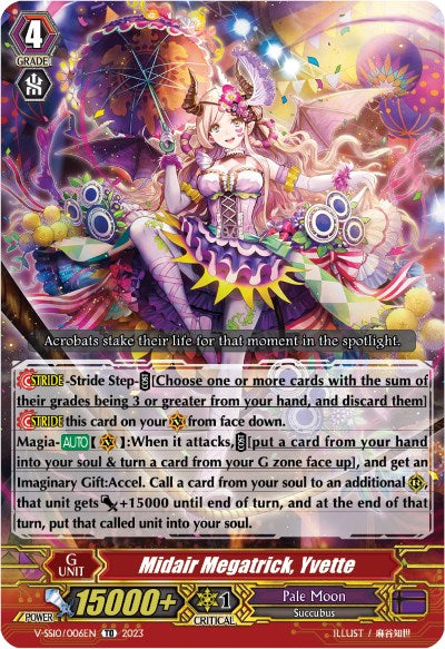 Image of Midair Megatrick, Yvette (V-SS10/006EN) [Premium Battle Deckset 2023]