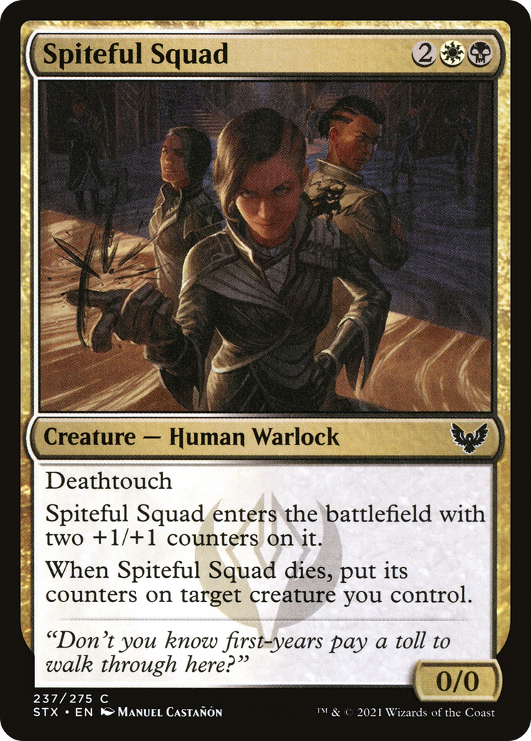 Image of Spiteful Squad [Strixhaven: School of Mages]