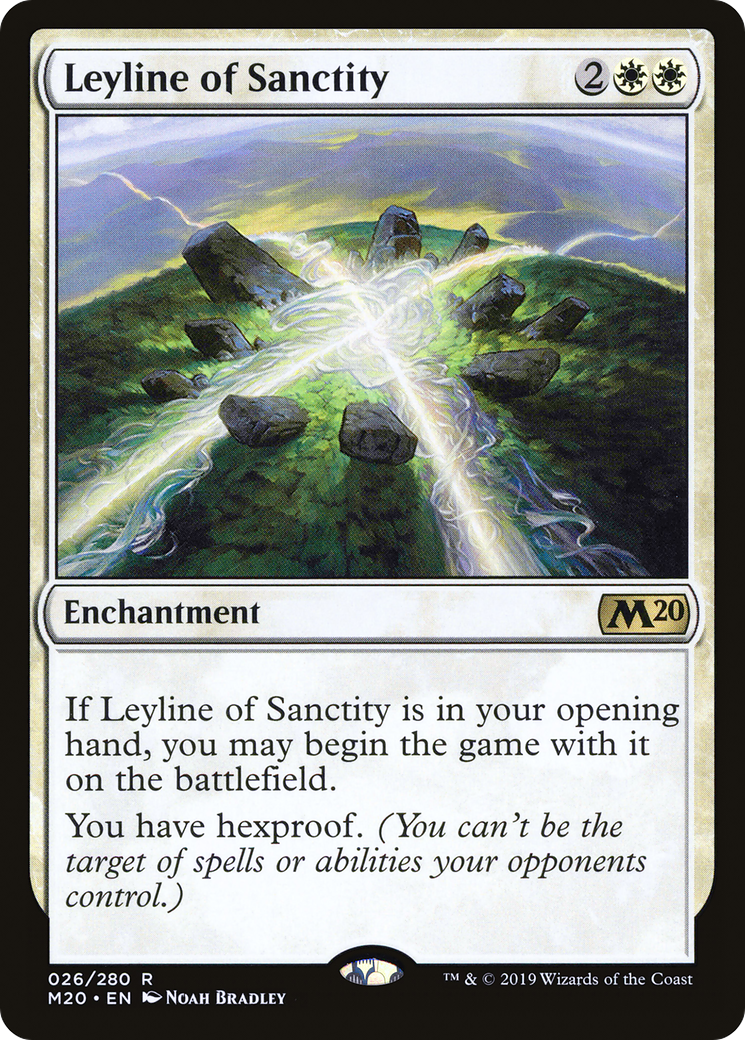 Image of Leyline of Sanctity [Core Set 2020]