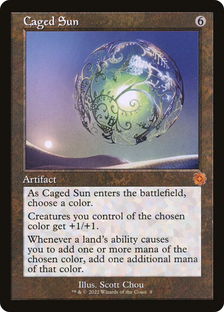 Image of Caged Sun (Retro) [The Brothers' War Retro Artifacts]