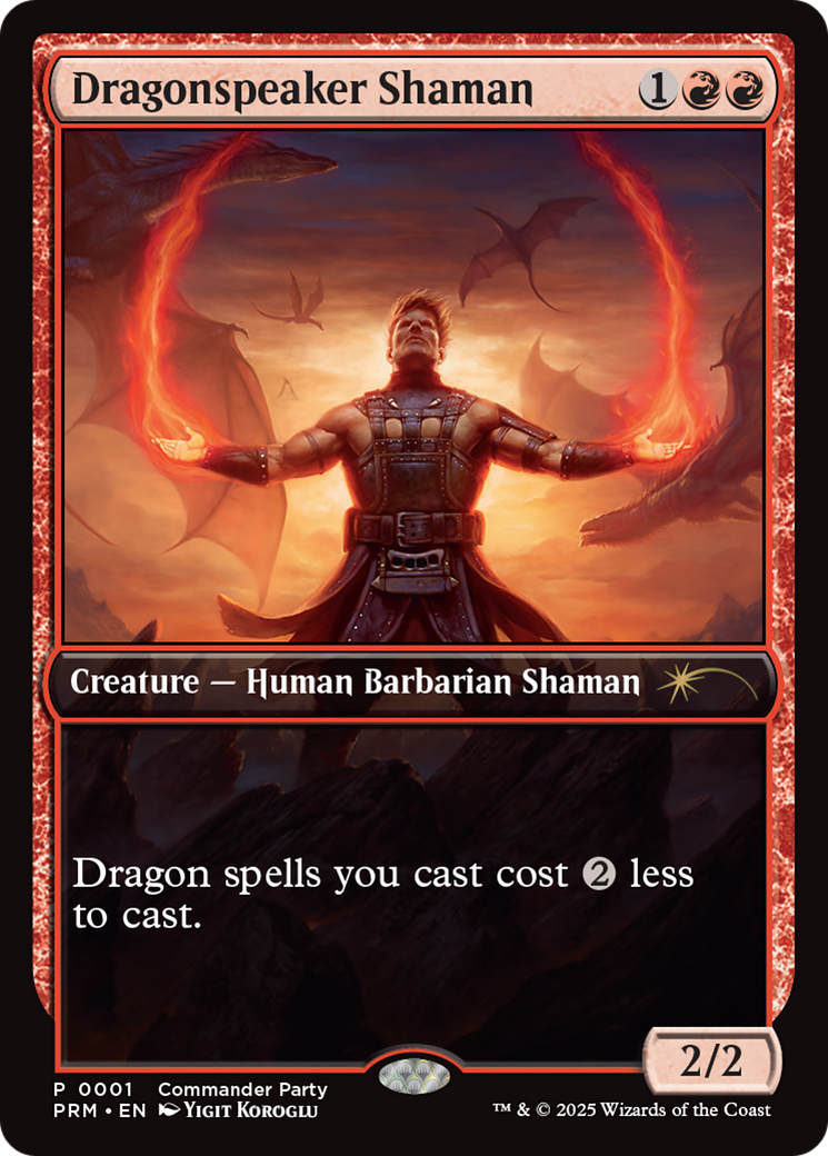 Image of Dragonspeaker Shaman [Wizards Play Network 2025]